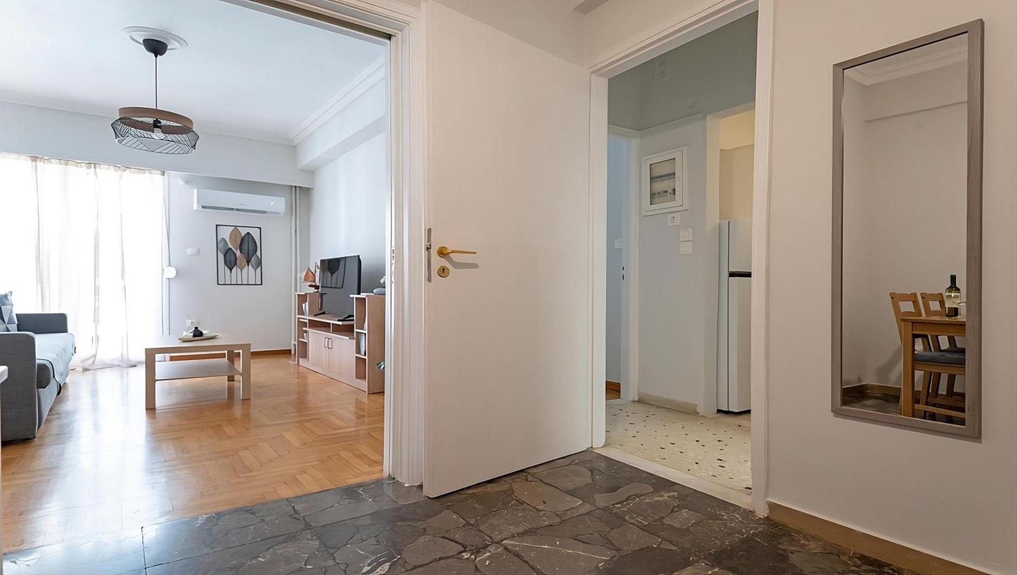 Entire Apt, 3Rd Floor, 1 Bedroom أثينا المظهر الخارجي الصورة